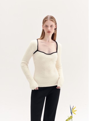 ALEPH KNITTED JUMPER (IVORY)