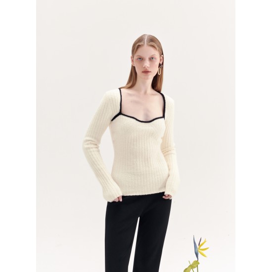 ALEPH KNITTED JUMPER (IVORY)