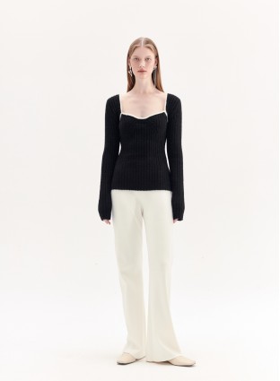 ALEPH KNITTED JUMPER (BLACK)