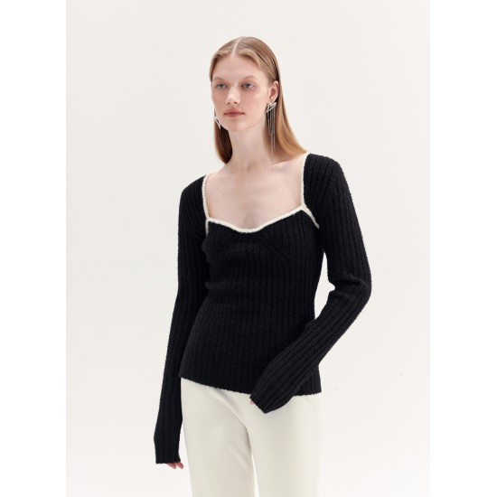 ALEPH KNITTED JUMPER (BLACK)