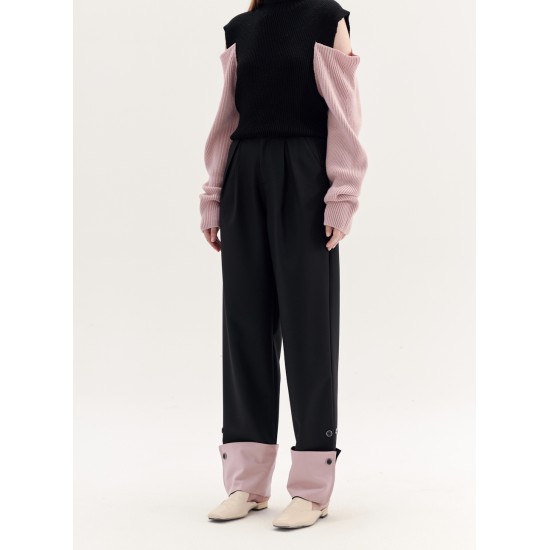 MAYS PANTS (BLACK AND PINK)