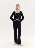 MORELLE KNITTED TWO-PIECE (BLACK)