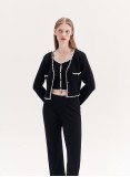 MORELLE KNITTED TWO-PIECE (BLACK)