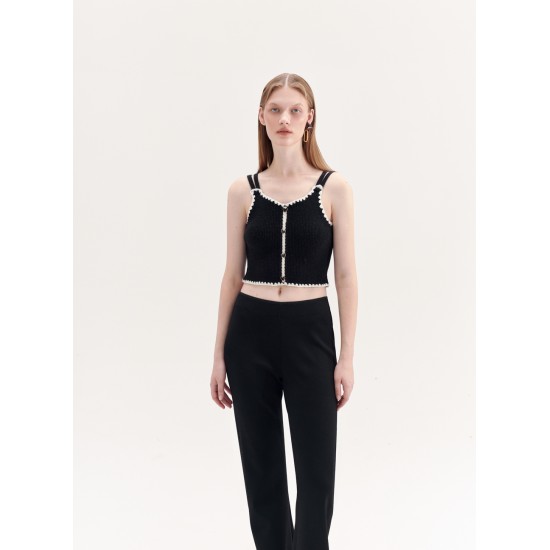 MORELLE KNITTED TWO-PIECE (BLACK)