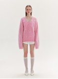 LIGHTS MOHAIR JUMPER (PINK)