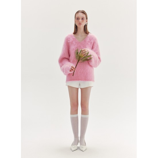 LIGHTS MOHAIR JUMPER (PINK)