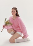 LIGHTS MOHAIR JUMPER (PINK)