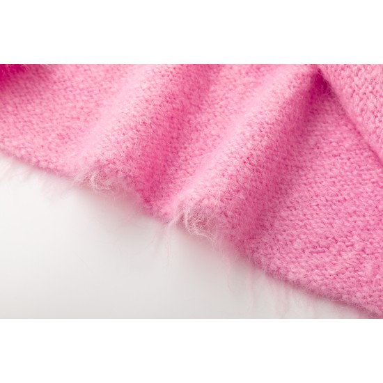 LIGHTS MOHAIR JUMPER (PINK)