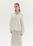 LIGHTS MOHAIR JUMPER (IVORY)