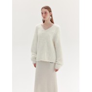 LIGHTS MOHAIR JUMPER (IVORY)