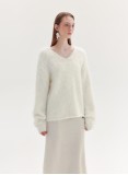 LIGHTS MOHAIR JUMPER (IVORY)