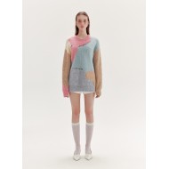 LINDON KNITTED JUMPER (PINK MULTICOLOUR)