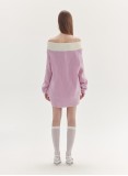 ODEAS BOWTIE SWEATER (LILAC)