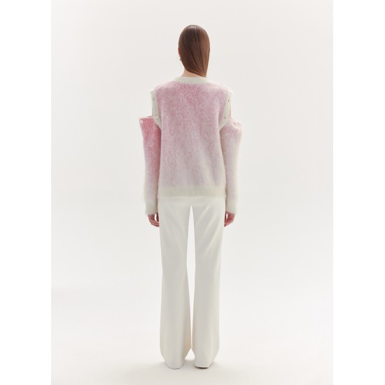 RIFLE GRADIENT SWEATER (PINK)