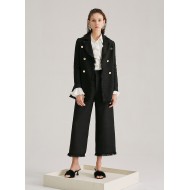 RUMOR TASSEL BLAZER (BLACK)