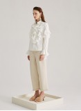 RUMOR TASSEL PANTS (CREAM)