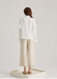 RUMOR TASSEL PANTS (CREAM)