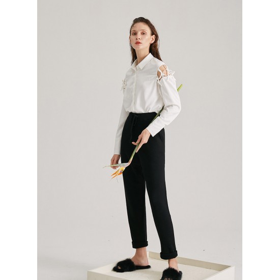 HELAND WOOL PANTS (BLACK)