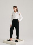 HELAND WOOL PANTS (BLACK)